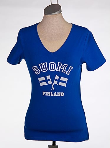 Naisten Suomi t-paidat